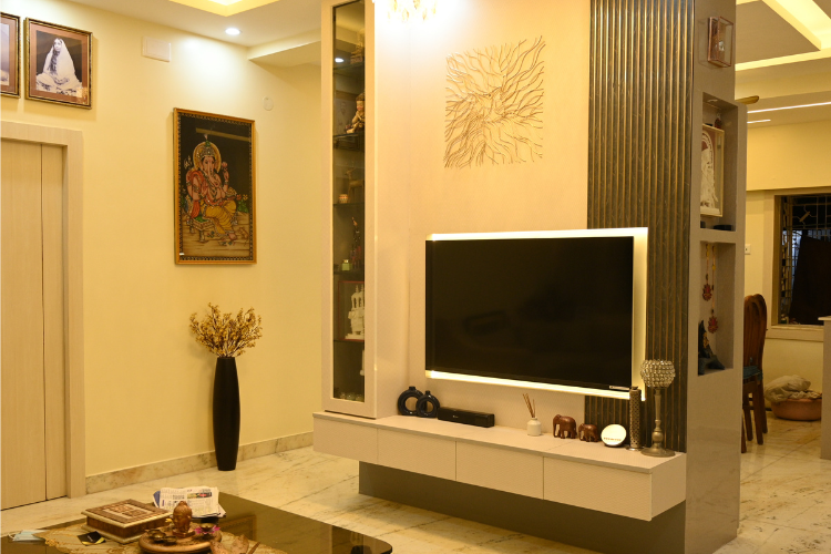 Elegant Harmony TV Cabinet with Minimalist Design