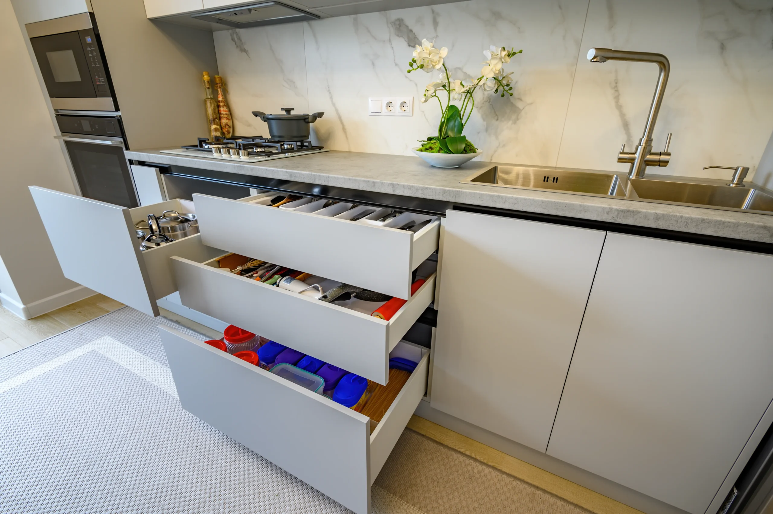 Maximise Storage Space in Your Modular Kitchen