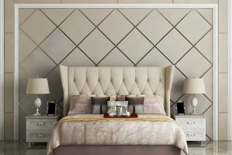 Designer Bed Back Wall Ideas