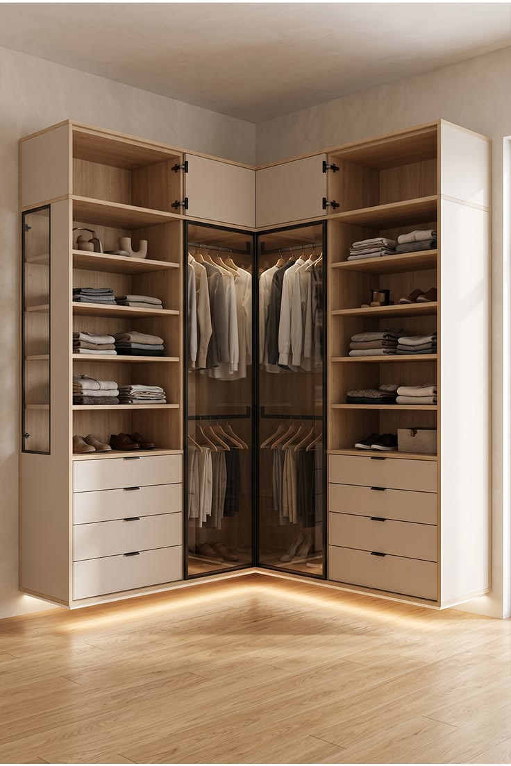 Corner Wardrobe Design Ideas to Maximize Your Storage Space