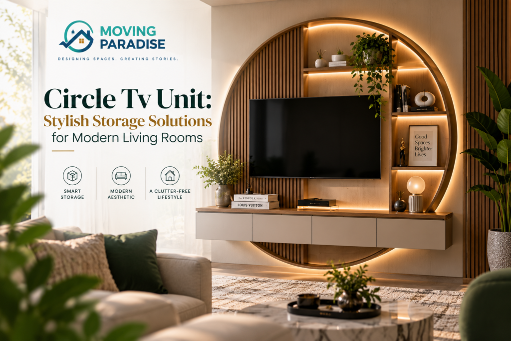 Circle TV Unit