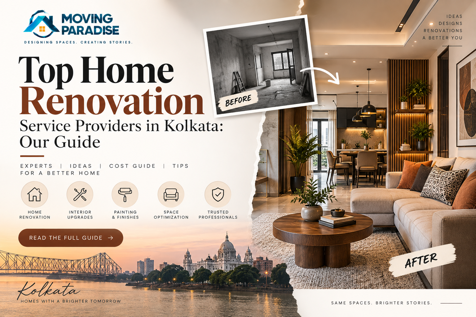 Top Home Renovation Service Providers in Kolkata: Our Guide | Moving Paradise