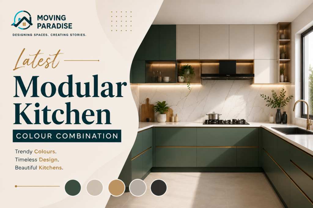 latest modular kitchen colour combination