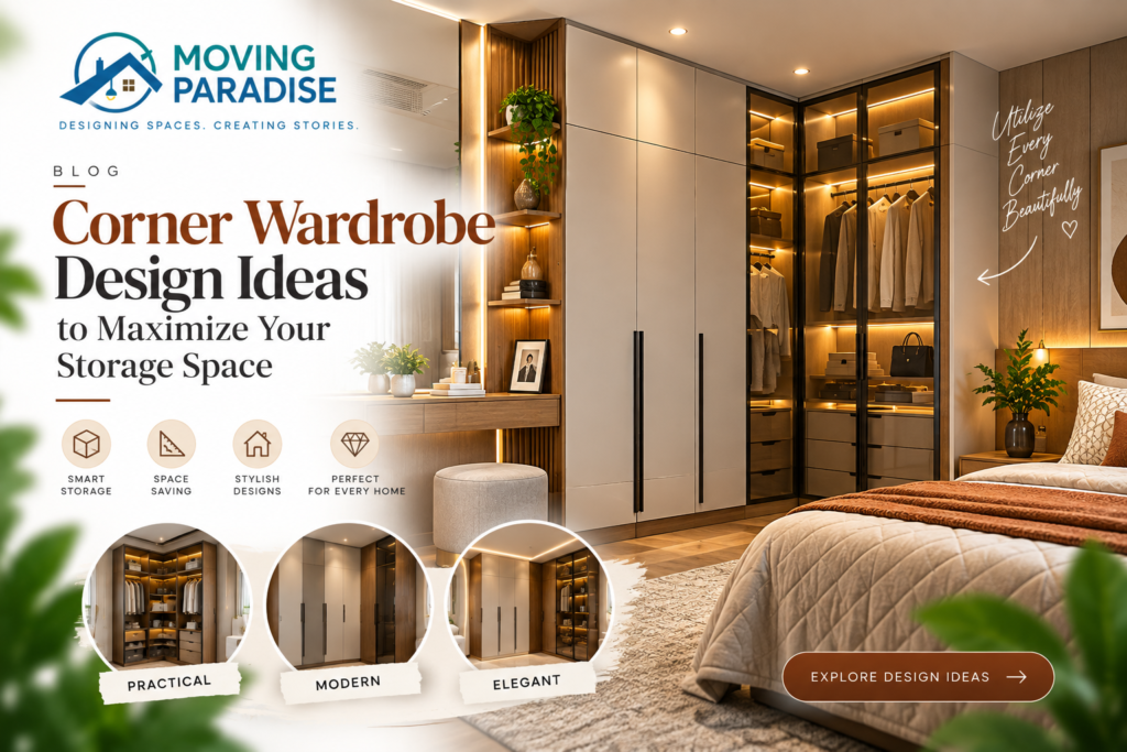 Corner Wardrobe Design Ideas to Maximize Your Storage Space