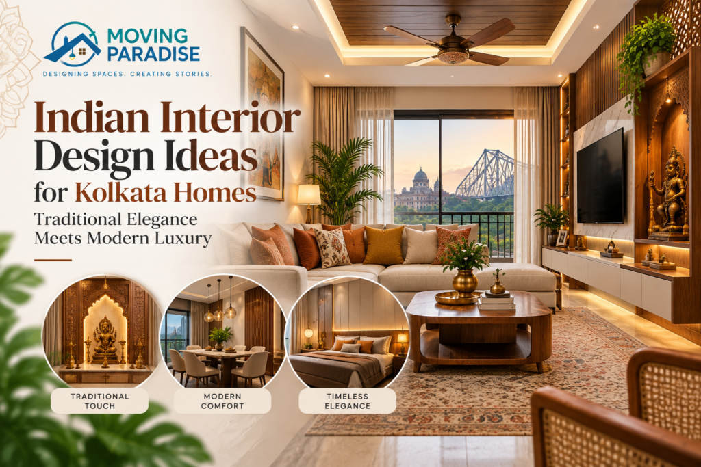 Indian Interior Design Ideas for Kolkata Homes Traditional Elegance Meets Modern Luxury