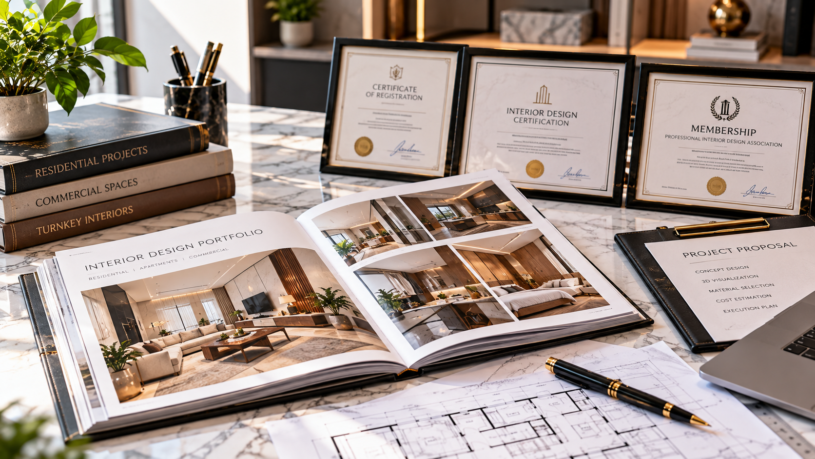 Interior Design Credentials Workspace
