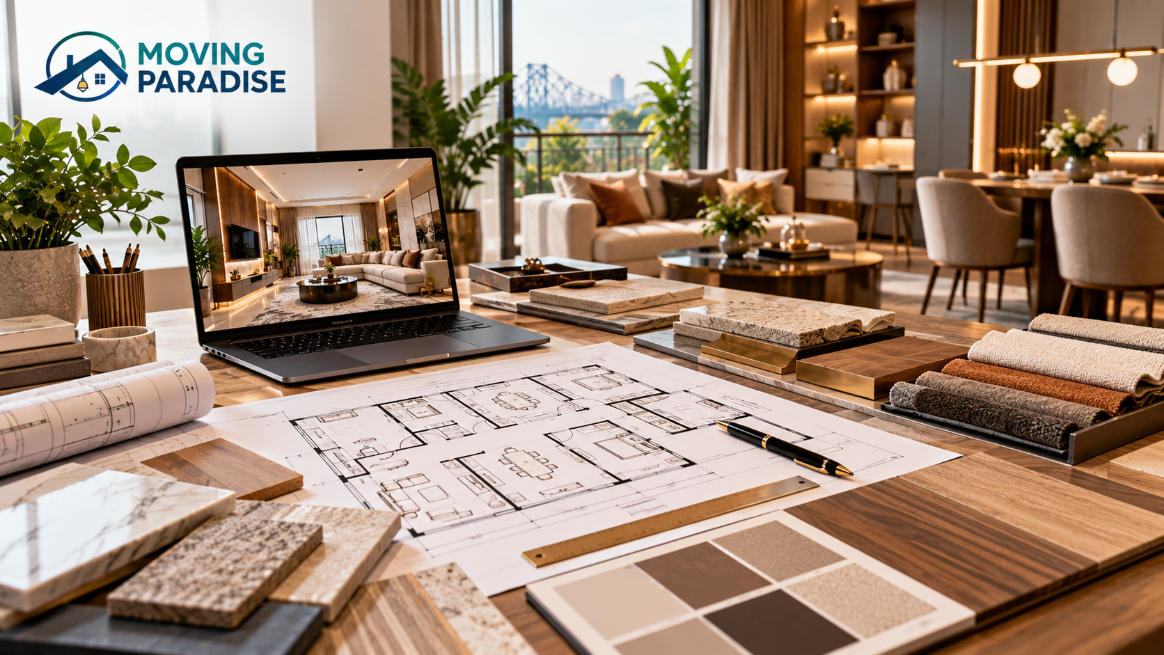 Luxury Interior Design Workspace