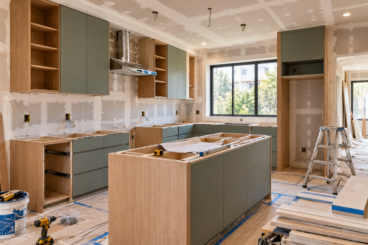 Modern Kitchen Renovation in Progress