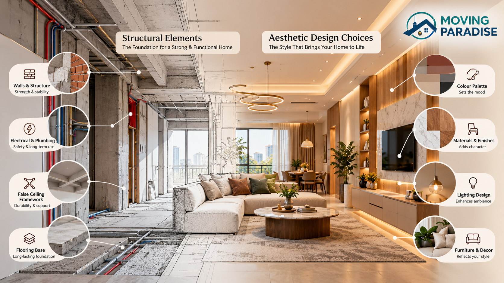 Structural Foundations, Stylish Living Spaces